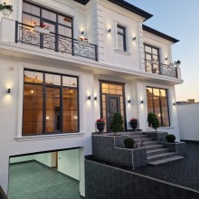 Badamdarda 3 mərtəbəli elit villa satılır, -8