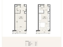 1 room Arabian Ranches Sea Breeze Studio Apartment 3D Tour, -4
