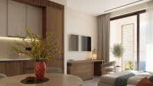 1 room Arabian Ranches Sea Breeze Studio Apartment 3D Tour, -7