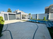 A 3-room house with a pool is for sale near Azal Arena in Shuvelan, -9
