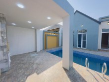 Mərdəkan daça massivində hovuzlu yeni ev satılır, -5