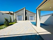 Şüvəlan bağ evi satılır – hovuzlu, modern villa, Kupça sənədli, -4