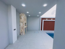 Mərdəkanda münasib qiymətə hovuzlu ev satılır, -5