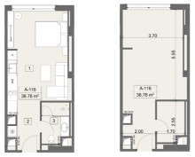 Xəzər dənizi sahilində münasib qiymətə, Arabian Ranches mənzilləri, -5